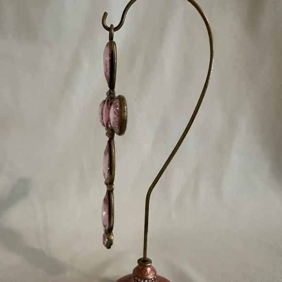 Kirkland Signature Pink and Gold Cross Ornament w/ Pink Stand - Picture 12 of 16
